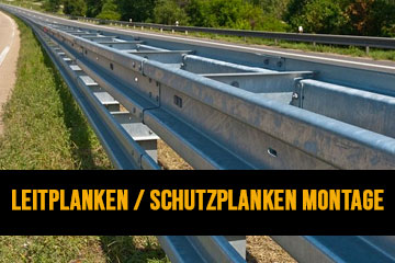 LEITPLANKEN / SCHUTZPLANKEN MONTAGE