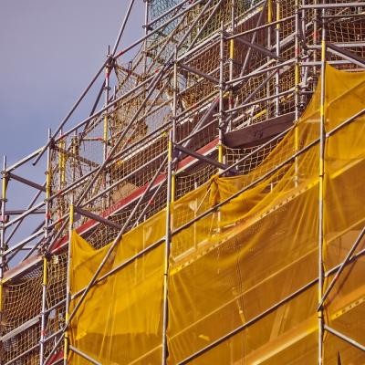MONTAGE DES GERÜSTES